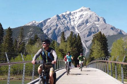 e-bike Banff, Canadian Rockies