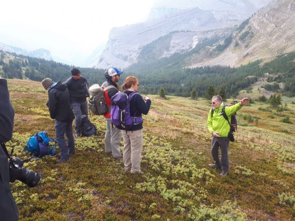 Professional Interpretive Guiding - Banff and Canmore heli hiking experts